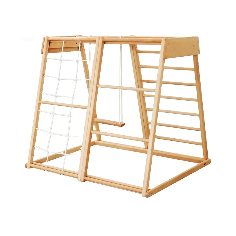 Kids Outdoor Ladder - 어린이 야외 로프 사다리 어린이용 나무