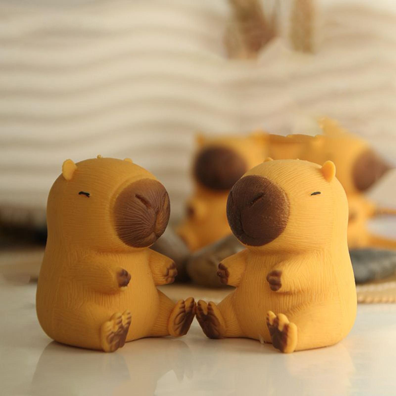 Kids Outdoor Nature Toys - 슬로우 리바운드 스퀴즈 토이 귀여운 갈색