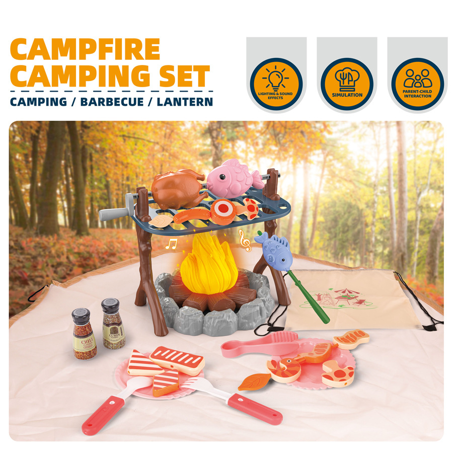 Kids Outdoor Tools - 어린이 야외 모험 도구 세트 캠프파이어와