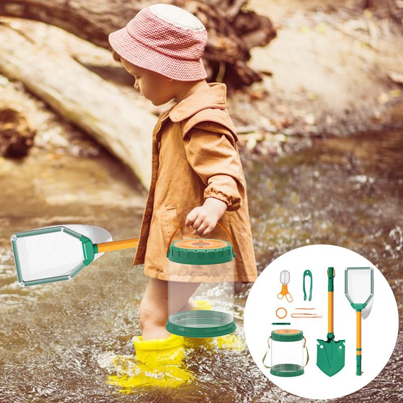 Kids Outdoor Adventure Kit - 접이형 나비 캐처 키트, 어린이 나비