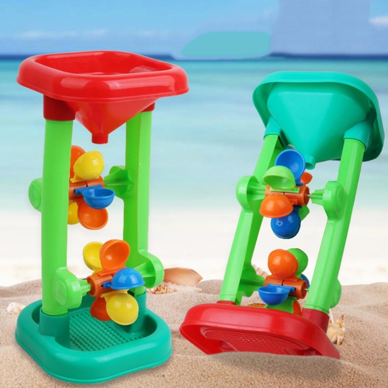 Kids Outdoor Nature Play - 해변과 물 놀이를위한 회전 깔때기가있는 어린이를위한