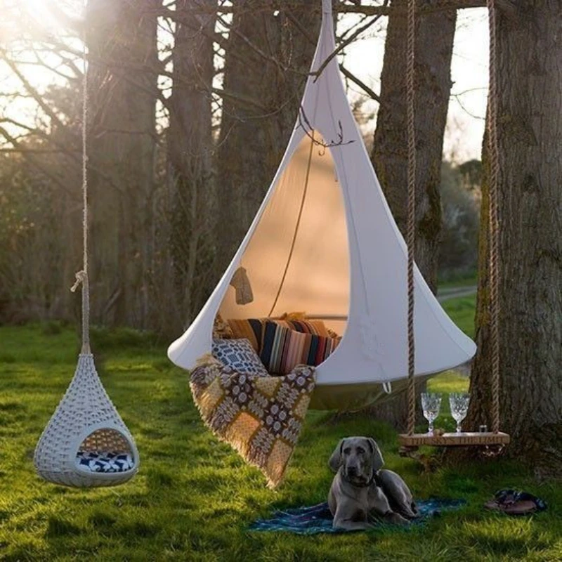 Kids Outdoor Hammock Swing - 어린이 스윙 야외 정원 캠프 해먹