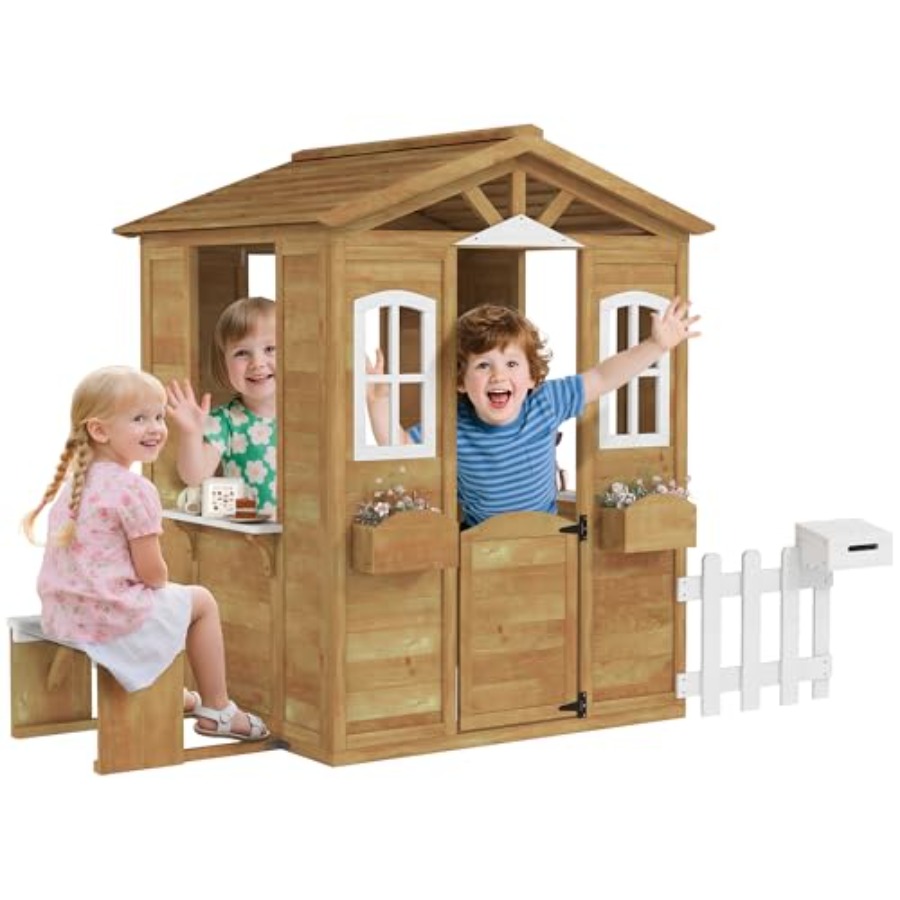 Kids Outdoor Nature Play - 3~6세 어린이를 위한 야외 놀이집, 작동하는