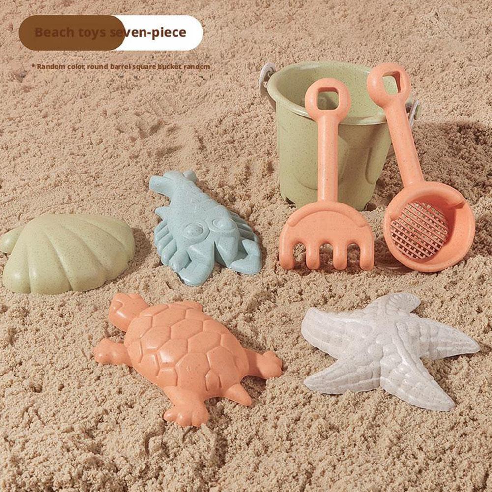 어린이를위한 7Pcs 해변 모래 장난감 세트 여름 야외 - Kids Outdoor Entertainment 리뷰 및 가격