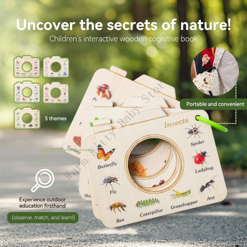 어린이 자연 관찰 세트 돋보기 나무 식물과 동물 어린이 - Kids Outdoor Nature Toys 리뷰 및 가격