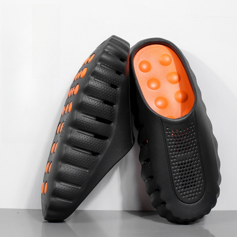 여름 남성 마사지 슬리퍼 실내외 샌들 해변 편안한 소프 - Kids Outdoor Tools 리뷰 및 가격