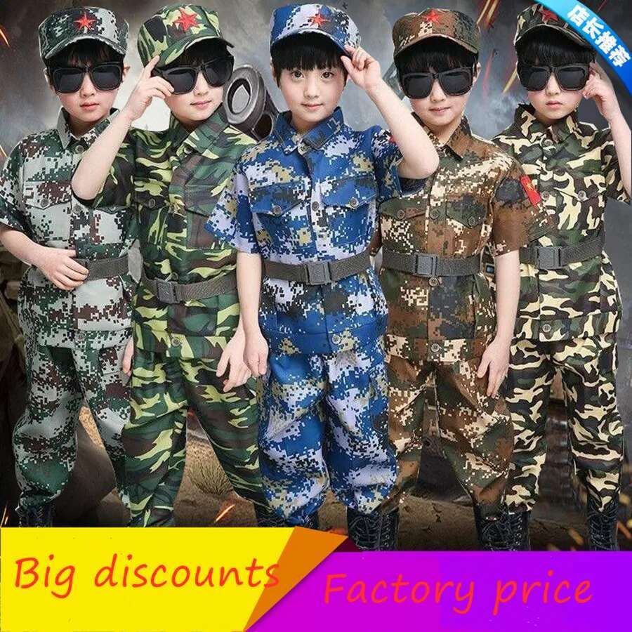 소년 소녀 군사 훈련 유니폼 어린이 전투 전술 위장 여 - Kids Outdoor Ninja Equipment 리뷰 및 가격