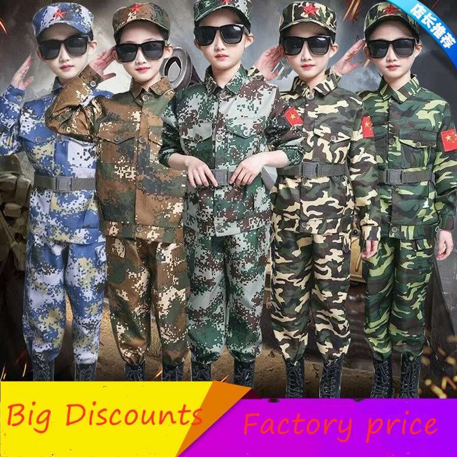 소년 소녀 군사 훈련 유니폼 어린이 전투 전술 위장 여 - Kids Outdoor Ninja Equipment 리뷰 및 가격