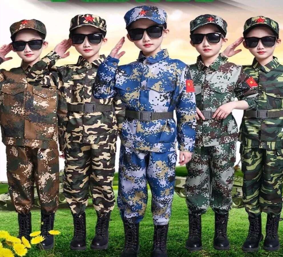 소년 소녀 군사 훈련 유니폼 어린이 전투 전술 위장 여 - Kids Outdoor Ninja Equipment 리뷰 및 가격