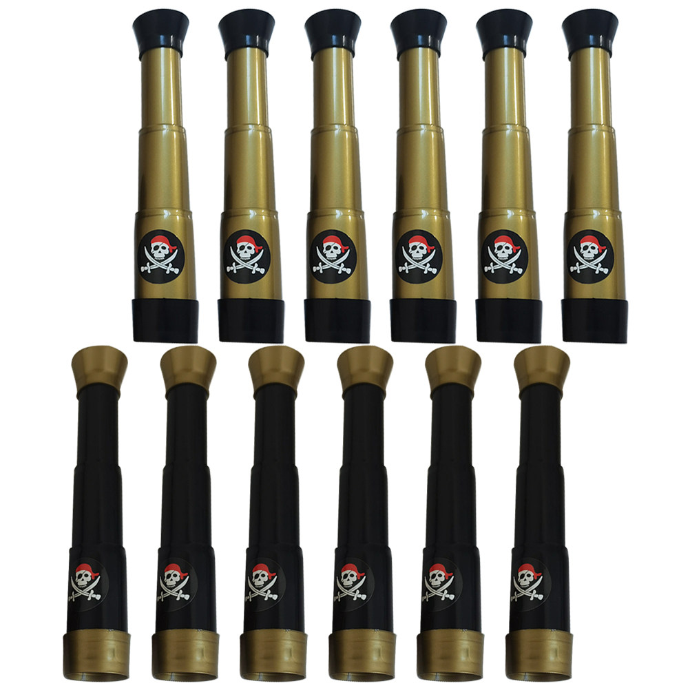 12Pcs 어린이 해적 망원경 세트 모노큘러 모험 놀이 - Kids Outdoor Adventure Kit 리뷰 및 가격
