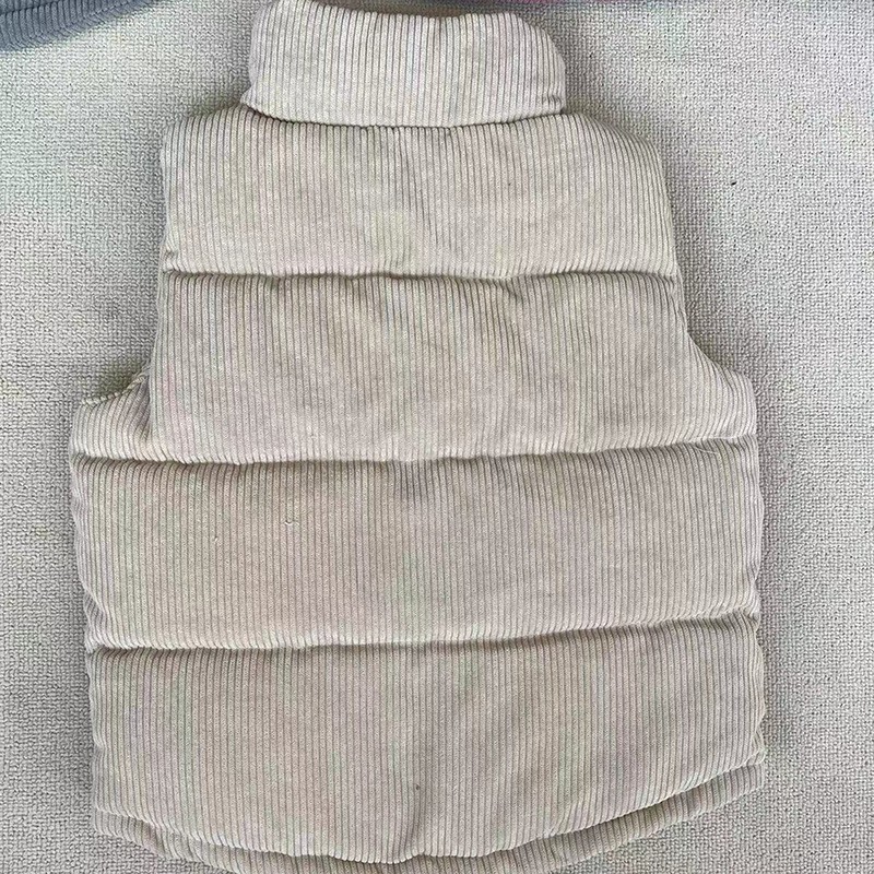 남아 여아 코듀로이 조끼, 두꺼운 따뜻한 재킷, 가을  - Kids Outdoor Vest 리뷰 및 가격