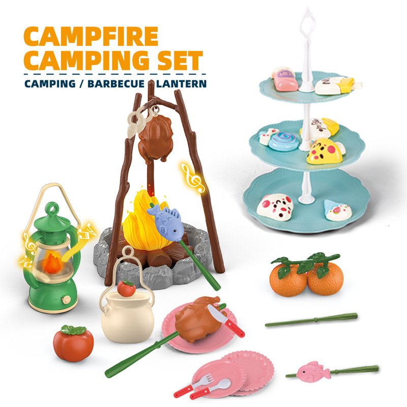 어린이 야외 모험 도구 세트 캠프파이어와 텐트 시뮬레이 - Kids Outdoor Tools 리뷰 및 가격
