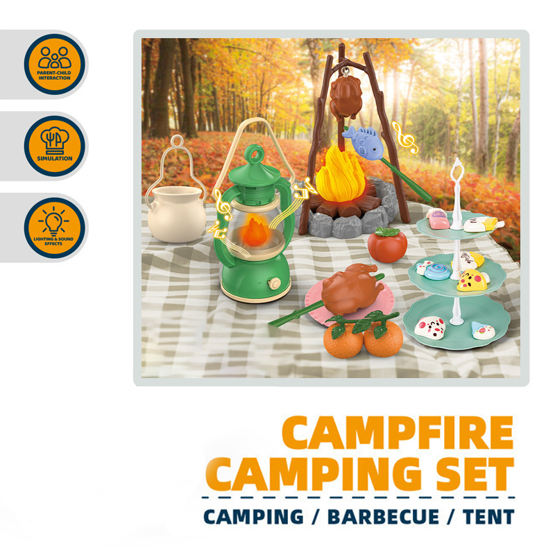 어린이 야외 모험 도구 세트 캠프파이어와 텐트 시뮬레이 - Kids Outdoor Tools 리뷰 및 가격