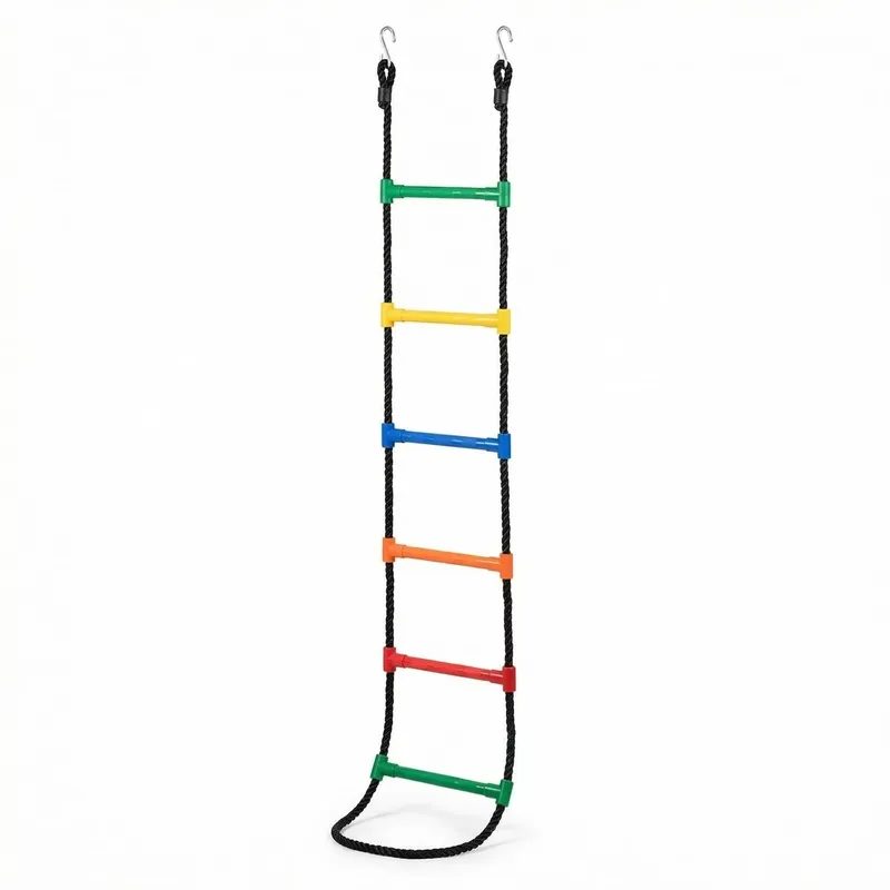 어린이와 성인을 위한 다채로운 플라스틱 로프 사다리,  - Kids Outdoor Ladder 리뷰 및 가격