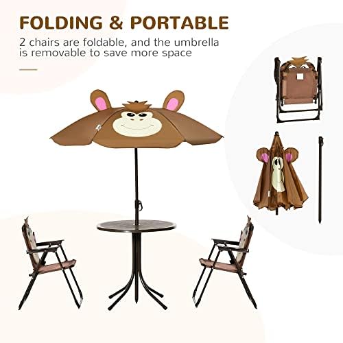 어린이용 테이블 및 의자 세트 피크닉 테이블 우산 브라 - Kids Outdoor Umbrella Chair 리뷰 및 가격
