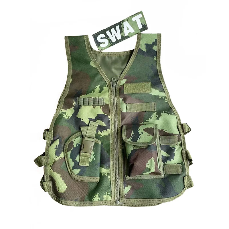 야외 어린이 조끼 전술 소년 소녀 위장 CS 게임 조끼 - Kids Outdoor Vest 리뷰 및 가격