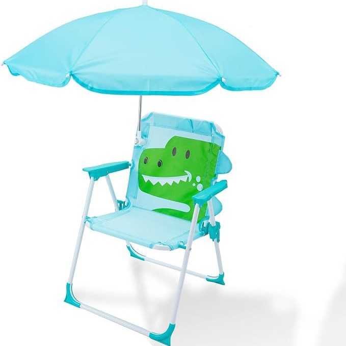 DD4014 휴대용 여행 만화 공룡 패턴 어린이 휴대용 - Kids Outdoor Umbrella Chair 리뷰 및 가격