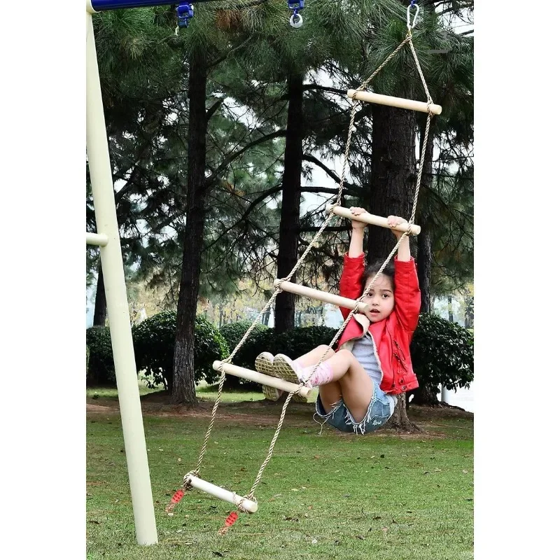 어린이용 나무 로프 사다리 그네 실내외 놀이 장난감 놀 - Kids Outdoor Ladder 리뷰 및 가격