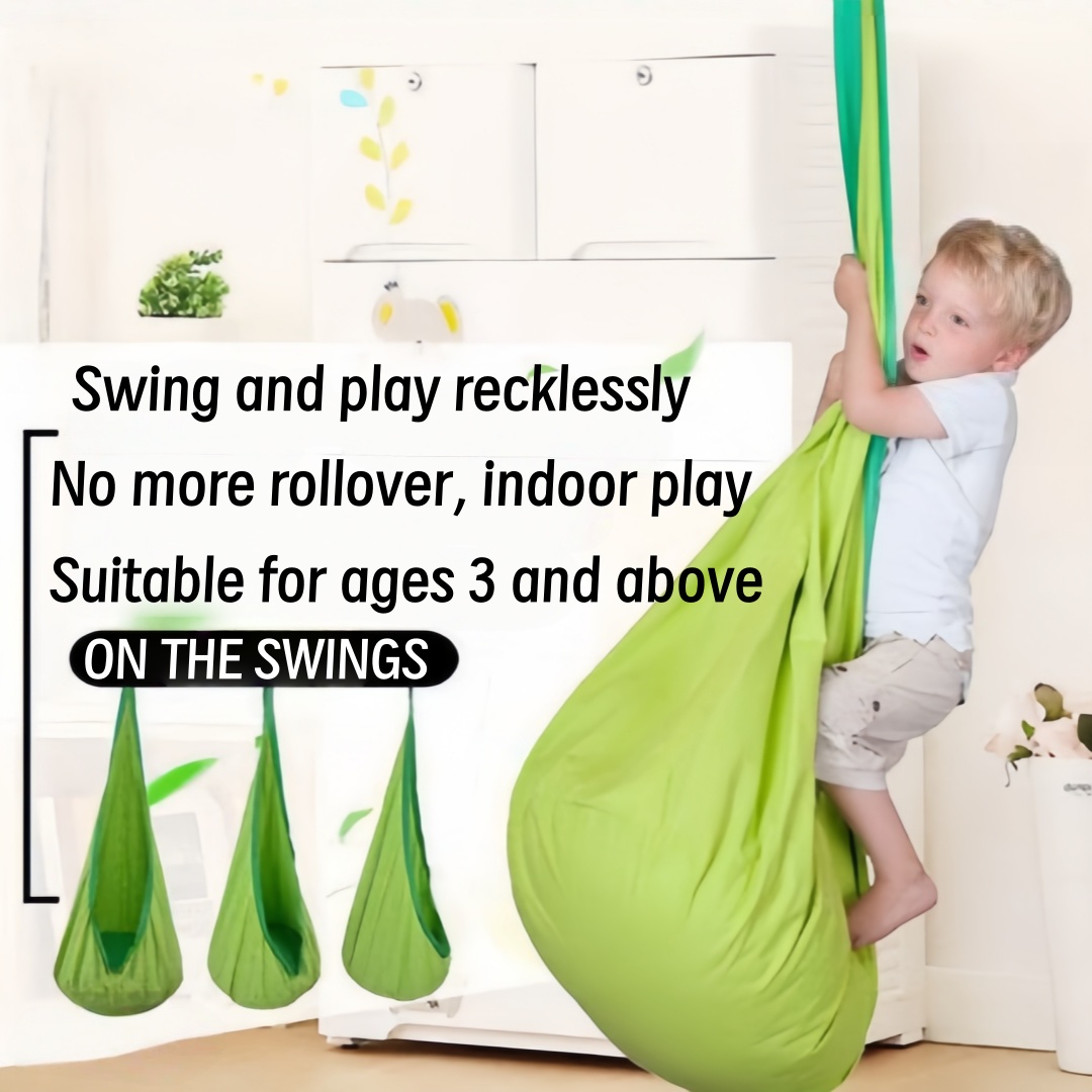 어린이용 실내외 행잉체어, 풍선 쿠션과 나일론 원단으로 - Kids Outdoor Hammock Swing 리뷰 및 가격