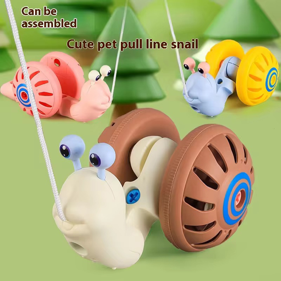 1 PCS 로프 조립 당기는 스레드 달팽이 어린이 퍼즐 - Kids Outdoor Entertainment 리뷰 및 가격