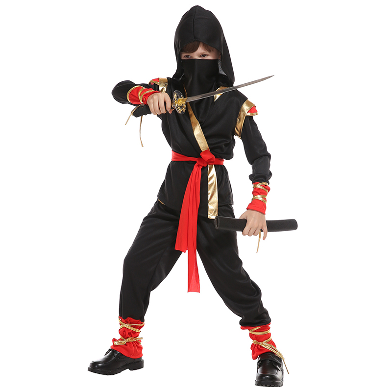 고대 일본 사무라이 소년 드래곤 닌자 의상, 소녀 전사 - Kids Outdoor Ninja Equipment 리뷰 및 가격