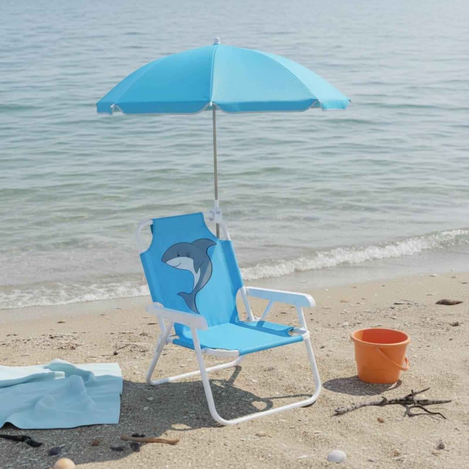 어린이용 휴대용 의자, 차양막 포함, 가벼운 아동용 비 - Kids Outdoor Umbrella Chair 리뷰 및 가격