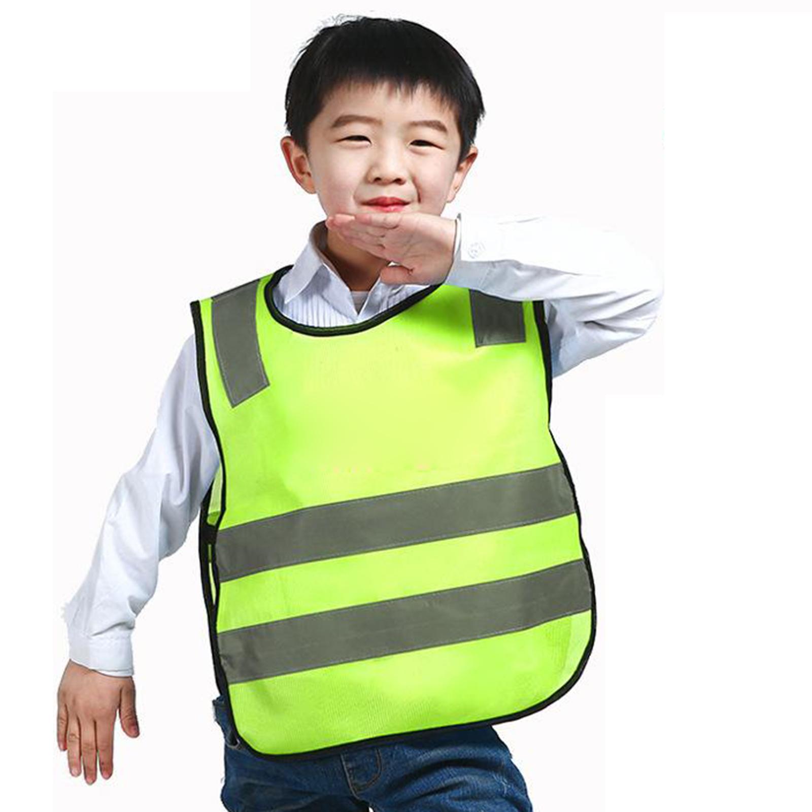 어린이 반사 조끼 고시인성 메쉬 작업복 통기성 안전 조 - Kids Outdoor Vest 리뷰 및 가격