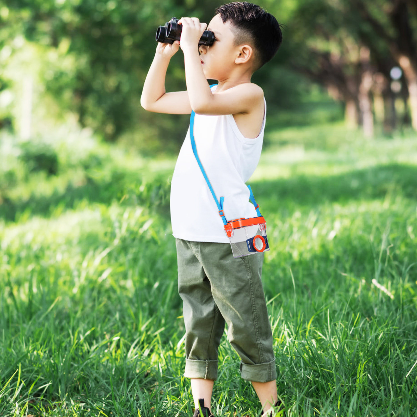 1세트 곤충 관찰기 세트 투명 확대 관찰 상자 어린이를 - Kids Outdoor Tools 리뷰 및 가격