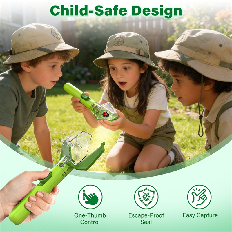 어린이용 곤충 포획기 6배 확대경 포함 탐험 키트 야외 - Kids Outdoor Adventure Kit 리뷰 및 가격